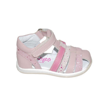 Παπουτσοπέδιλο δερμάτινο ροζ<span> - </span>pink, 18