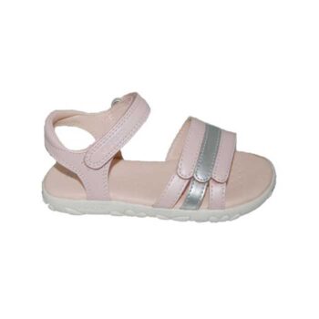 Πέδιλο δερμάτινο ροζ ασημί<span> - </span>pink, 25
