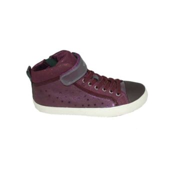 Μποτάκι δερμάτινο δαμασκηνί<span> - </span>burgundy, 29