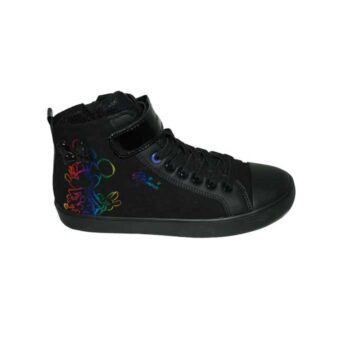 Μποτάκι δερμάτινο σαμουά μαύρο<span> - </span>black, 29