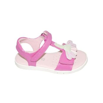 Πέδιλο δερμάτινο φούξια<span> - </span>fuchsia, 34