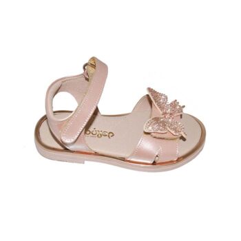 Πέδιλο δερμάτινο ροζ<span> - </span>pink, 34