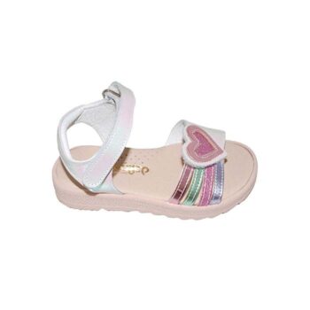 Πέδιλο δερμάτινο λευκό