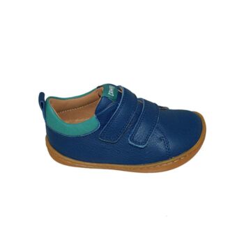 Κλειστό δερμάτινο μπλε