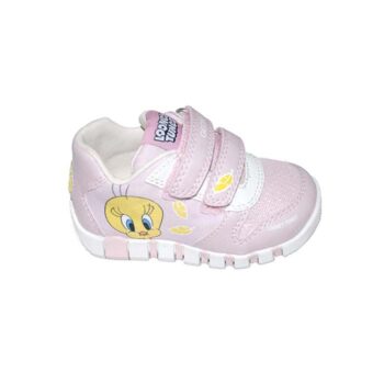 Αθλητικού τύπου δερμάτινο ροζ