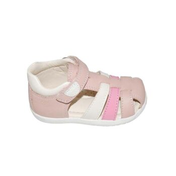 Παπουτσοπέδιλο πρώτα βήματα δερμάτινο ροζ<span> - </span>pink, 24