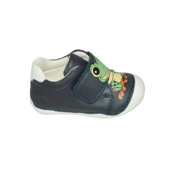 Παπουτσοπέδιλο πρώτα βήματα δερμάτινο μπλε<span> - </span>blue, 20