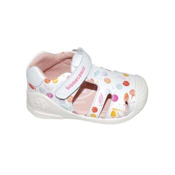 Παπουτσοπέδιλο πρώτα βήματα δερμάτινο λευκό