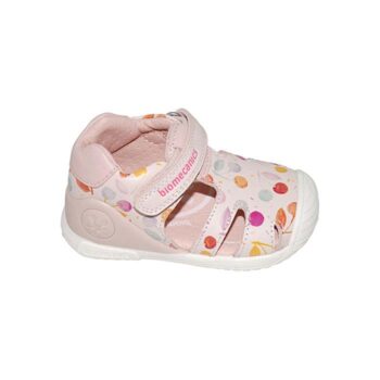 Παπουτσοπέδιλο πρώτα βήματα δερμάτινο ροζ