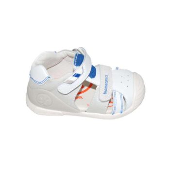 Παπουτσοπέδιλο πρώτα βήματα δερμάτινο λευκό