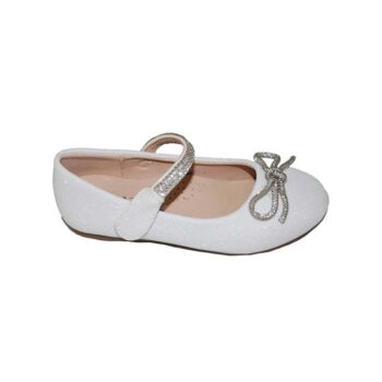 Μπαρέτα υφασμάτινη λευκή