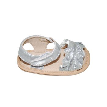 Αγκαλιάς πέδιλο ασημί<span> - </span>silver, 18