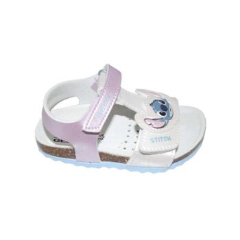 Πέδιλο φελός ασημί ροζ