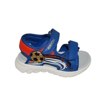 Πέδιλο μπλε ρουά κόκκινο