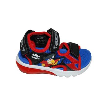 Πέδιλο μπλε ρουά κόκκινο