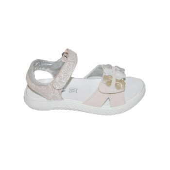 Πέδιλο δερμάτινο μπεζ