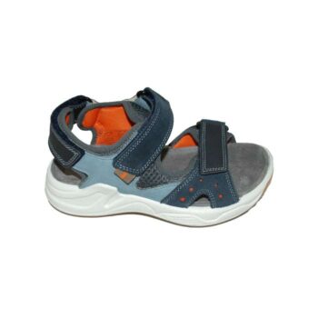 Πέδιλο δερμάτινο μπλε