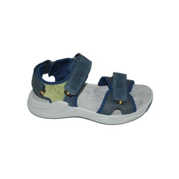 Πέδιλο δερμάτινο μπλε