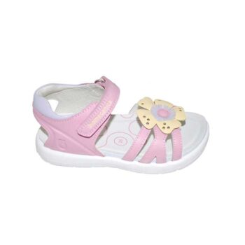 Πέδιλο δερμάτινο ροζ<span> - </span>pink, 27