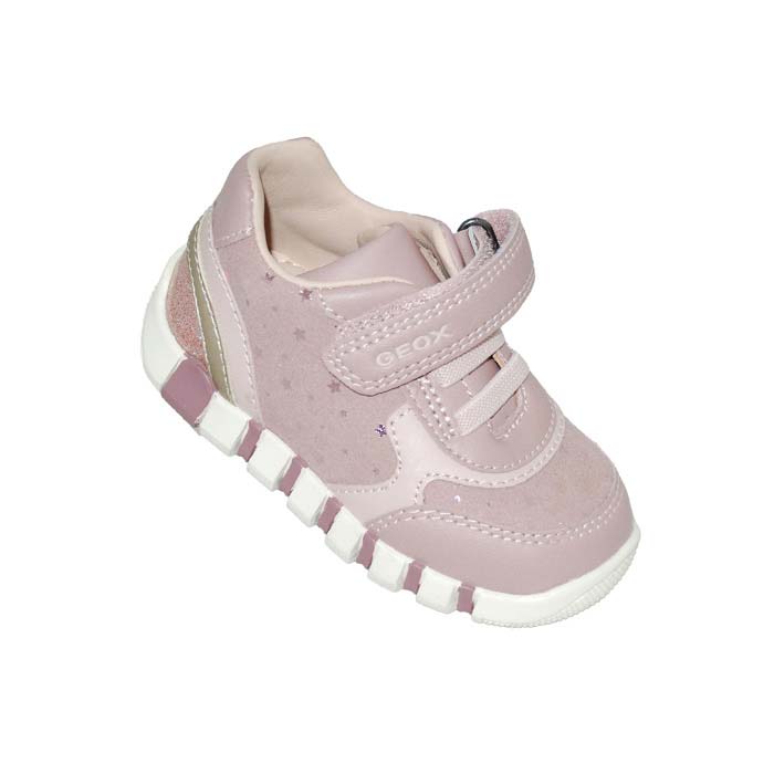 Ankle boot first step suede leather pink Μποτάκι πρώτα βήματα δερμάτινο σαμουά ροζ
