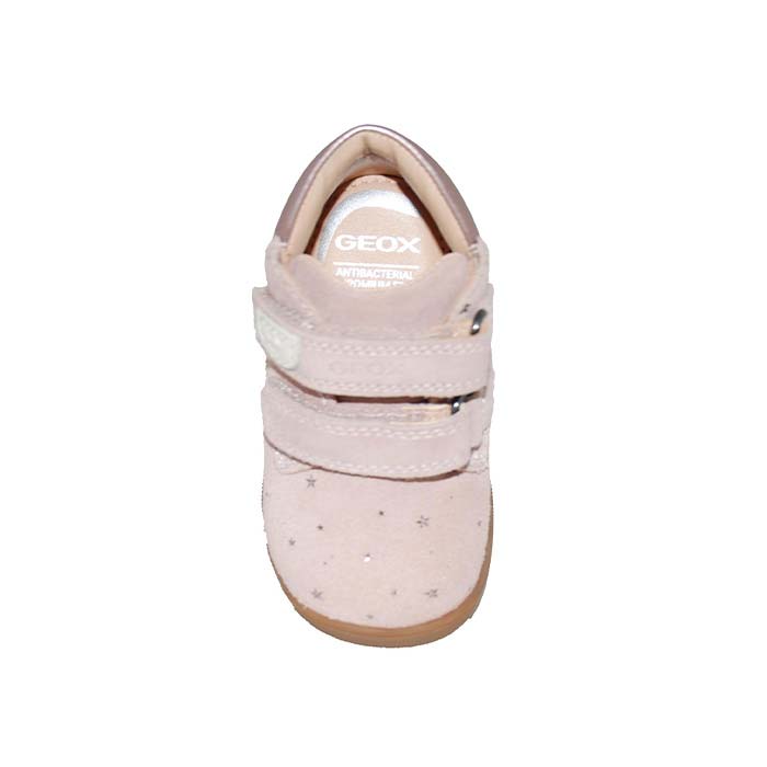 Ankle boot first step suede leather pink Μποτάκι πρώτα βήματα δερμάτινο σαμουά ροζ