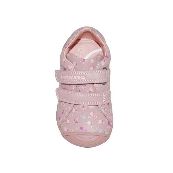 Ankle boot firs step leather pink Μποτάκι πρώτα βήματα δερμάτινο ροζ